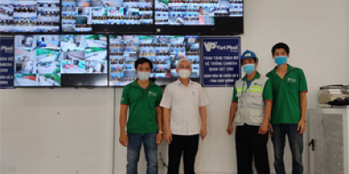 Trao tặng toàn bộ hệ thống camera cho Bệnh viện dã chiến số 5 tỉnh Bình Dương
