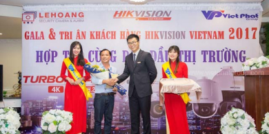 Việt Phát Group cùng sự kiện Gala Dinner & Tri ân Khách Hàng Hikvision Việt Nam 2017