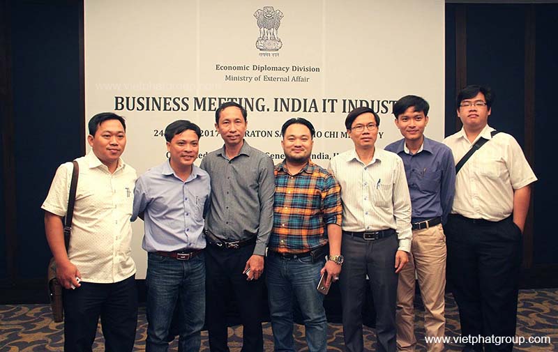 Vietphatgroup tham gia gặp gỡ Giao thương Doanh nghiệp ngành CNTT- VT Ấn Độ và Việt Nam