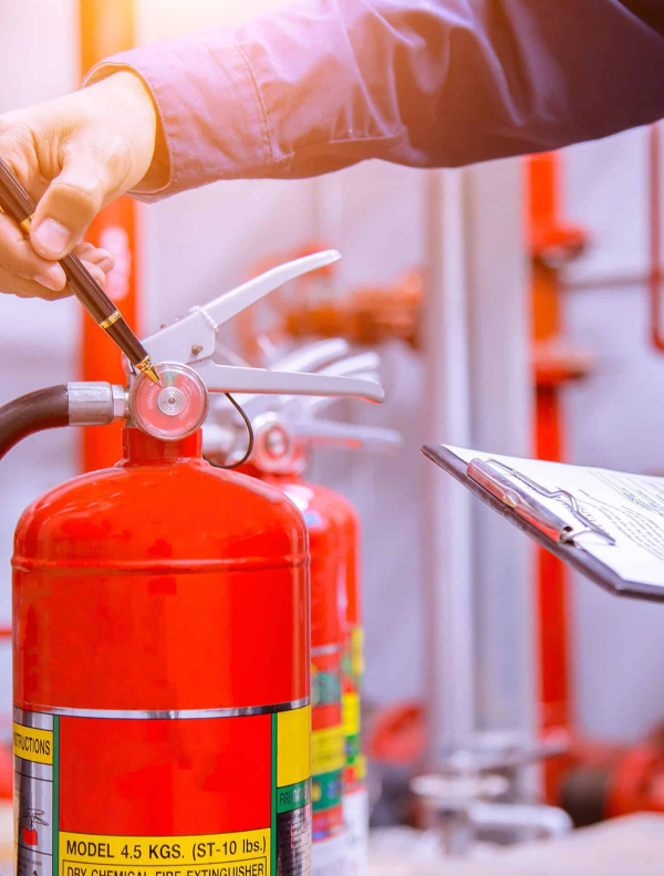 Survey, consulting, and designing of the fire protection system