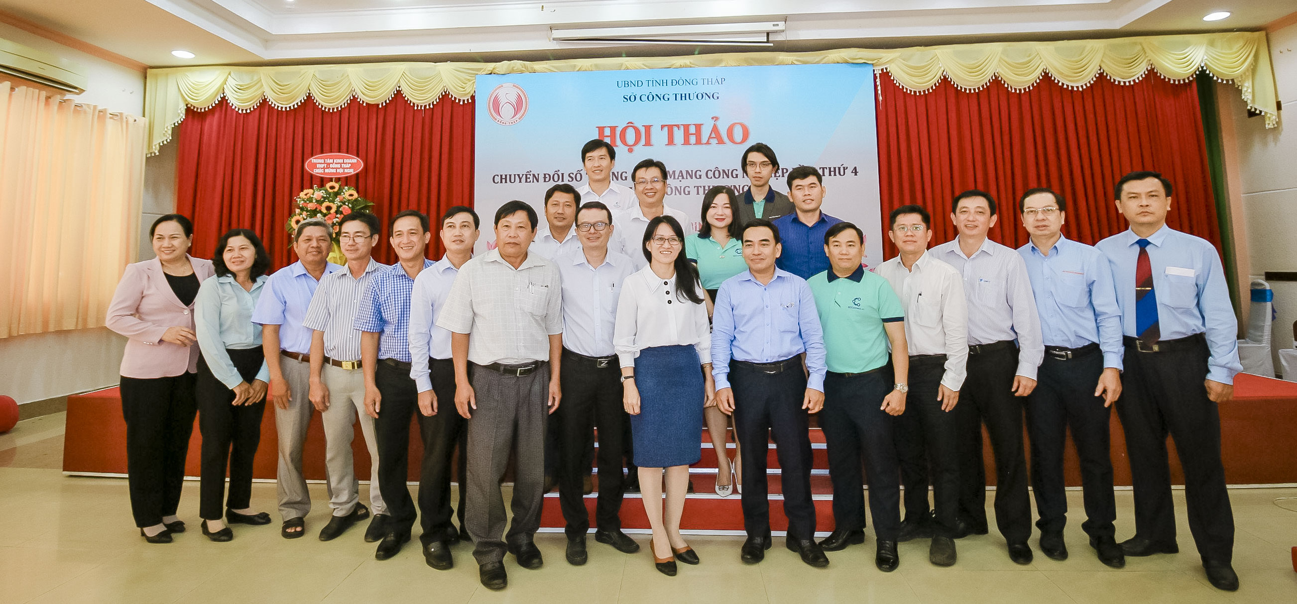SDConnect.vn (VietPhatGroup) tham dự Hội thảo chuyển đổi số trong cách mạng công nghiệp lần thứ 4 lĩnh vực Công Thương tỉnh Đồng Tháp