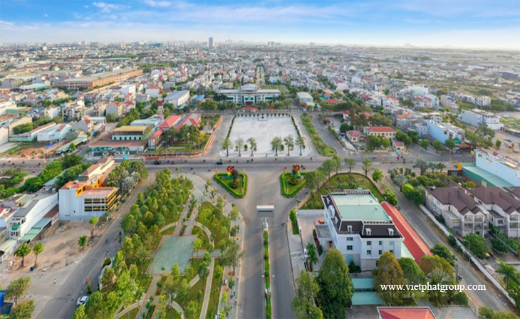 VietPhatGroup implements the project in Di An Town